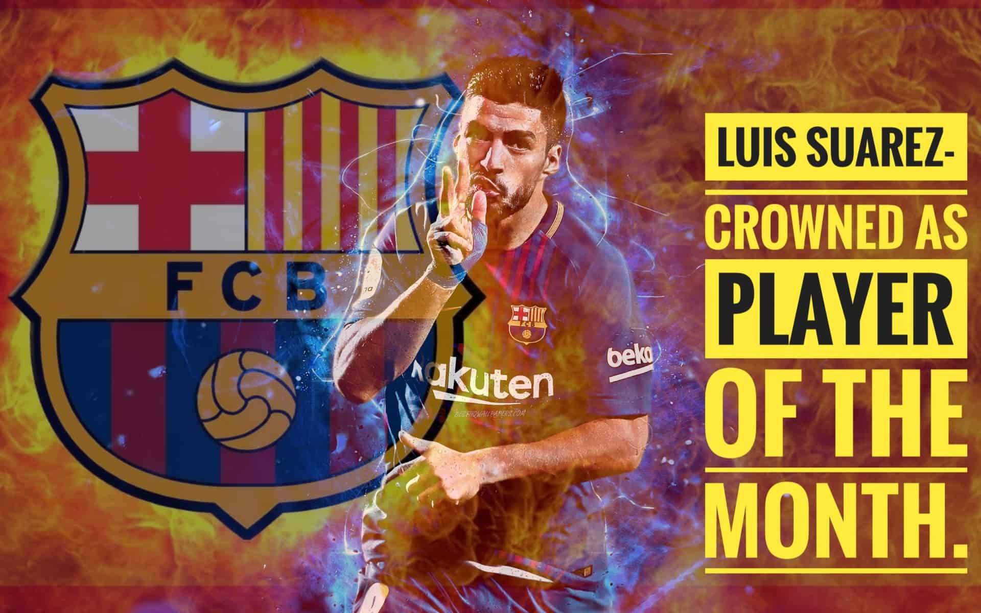 Luis Suarez In La Liga December 2019 Player Of The Month