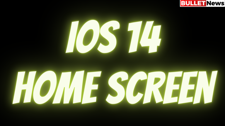 ios 14 Home Screen