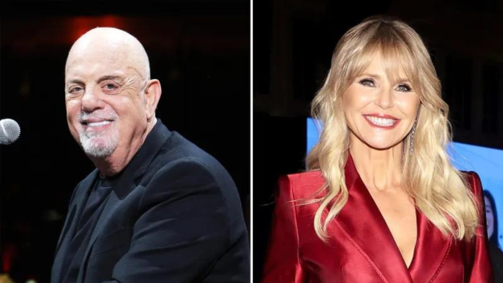 Billy Joel Sings and Christie Brinkley