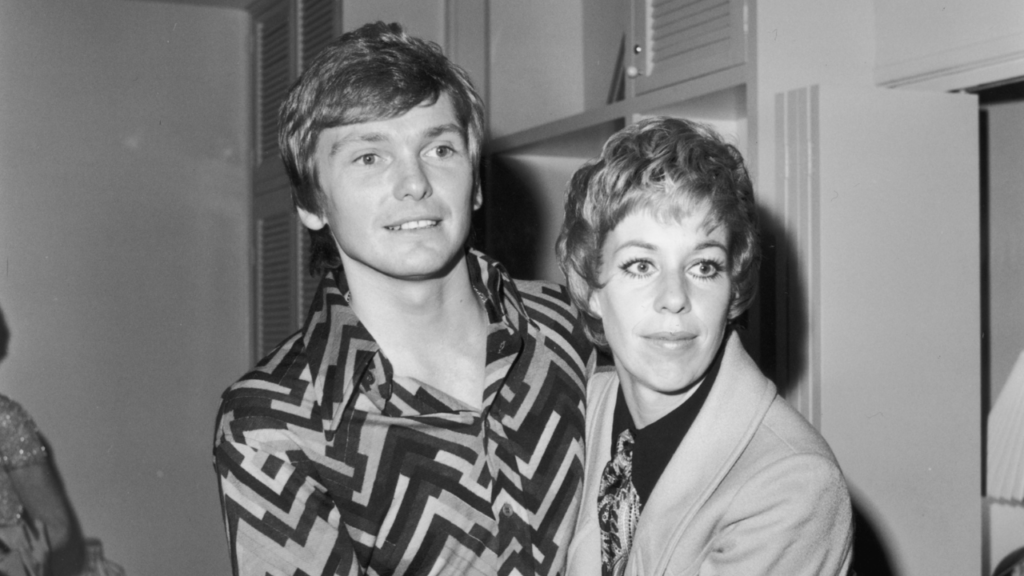 Bob Mackie and Carol Burnett in 1969