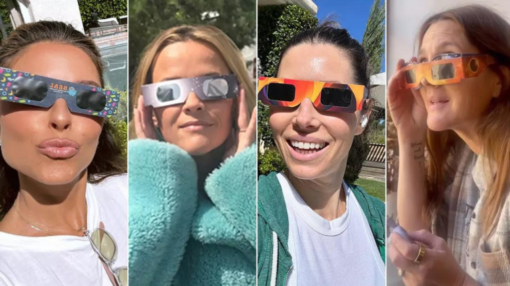 Celebrities Express Excitement Over Solar Eclipse