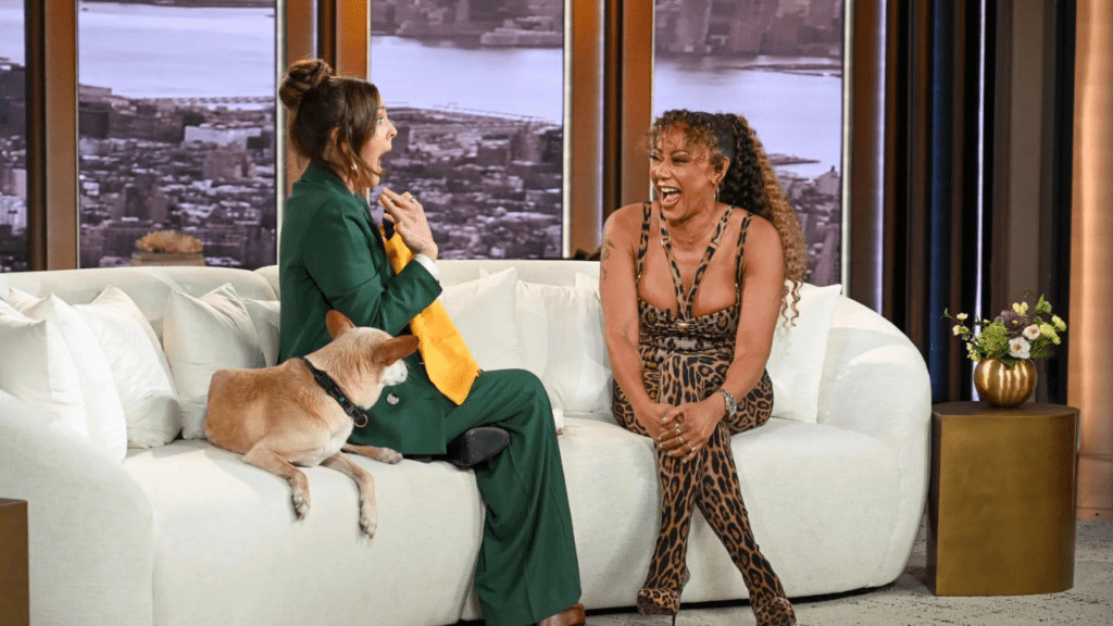 Drew Barrymore, and Mel B on “The Drew Barrymore Show”