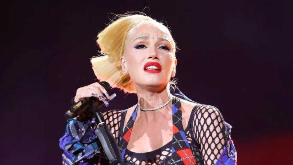 Gwen Stefani of No Doubt performs during the 2024 Coachella Valley Music and Arts Festival