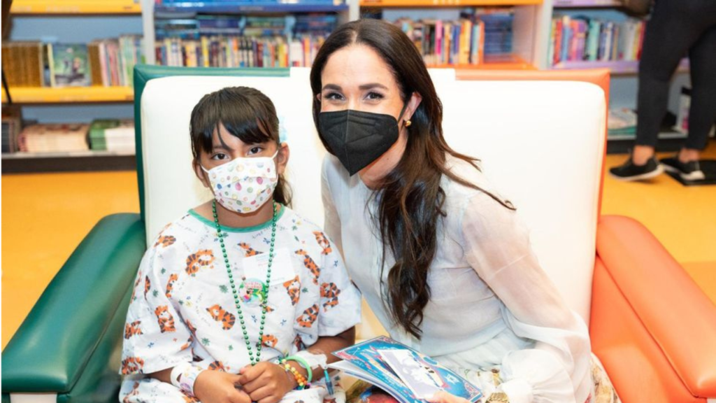 Meghan visiting CHILDREN’S HOSPITAL LOS ANGELES