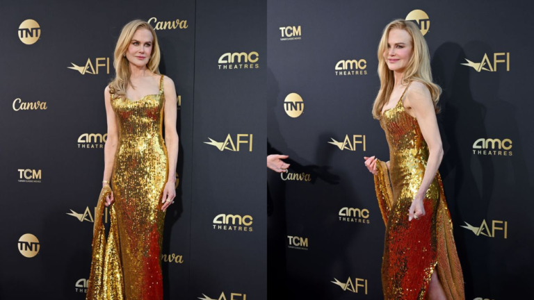 Nicole Kidman received the American Film Institute’s coveted Life Achievement Award