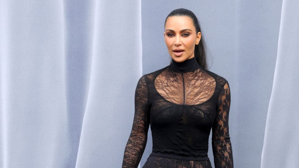Reality TV sensation Kim Kardashian secures the 6th spot