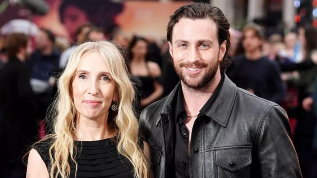 Sam Taylor Johnson and Aaron Taylor Johnson