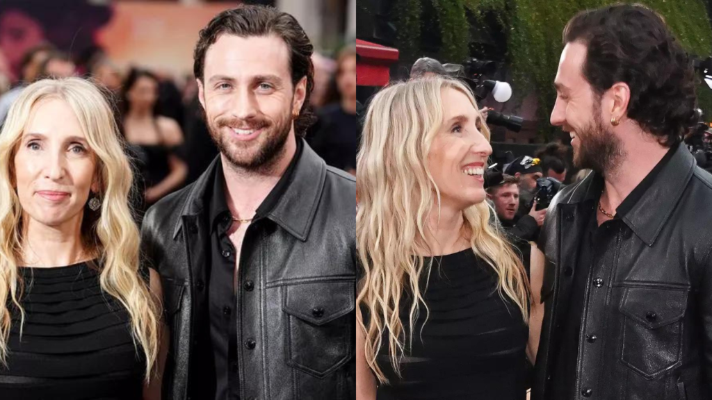 Sam and Aaron Taylor-Johnson Step Out for Red Carpet