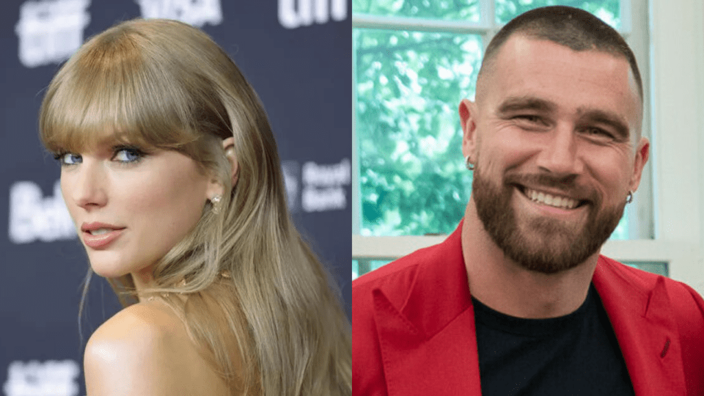 Taylor Swift and Travis Kelce