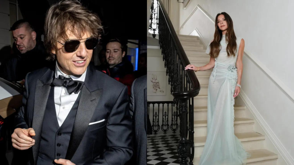 Tom Cruise brought down the house at Victoria Beckham’s star-studded 50th birthday party.