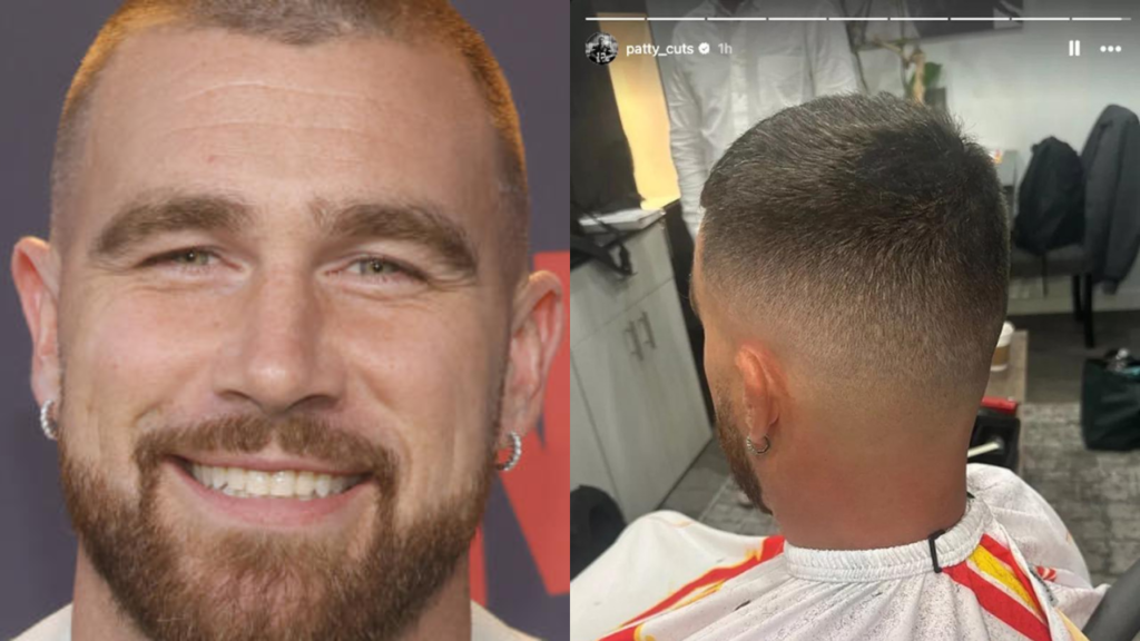 Travis Kelce's Barber Teases Athlete's New Haircut