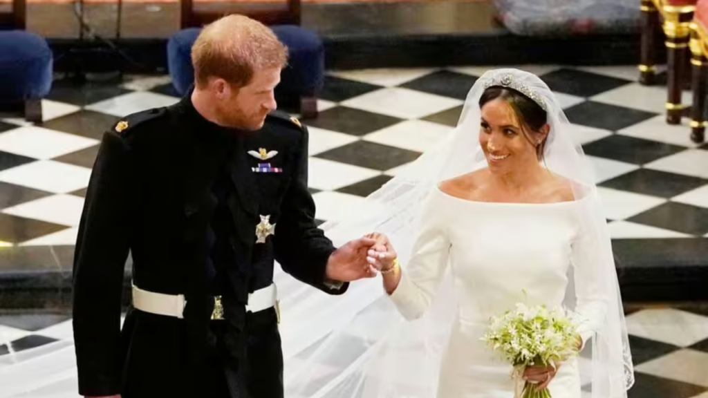 Anna previously gushed over Meghan Markle's wedding dress