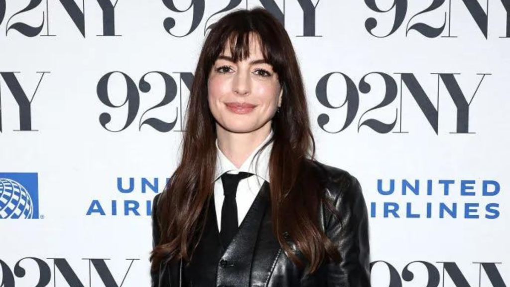 Anne Hathaway attends a screening of “The Idea of You” on April 28 in New York.